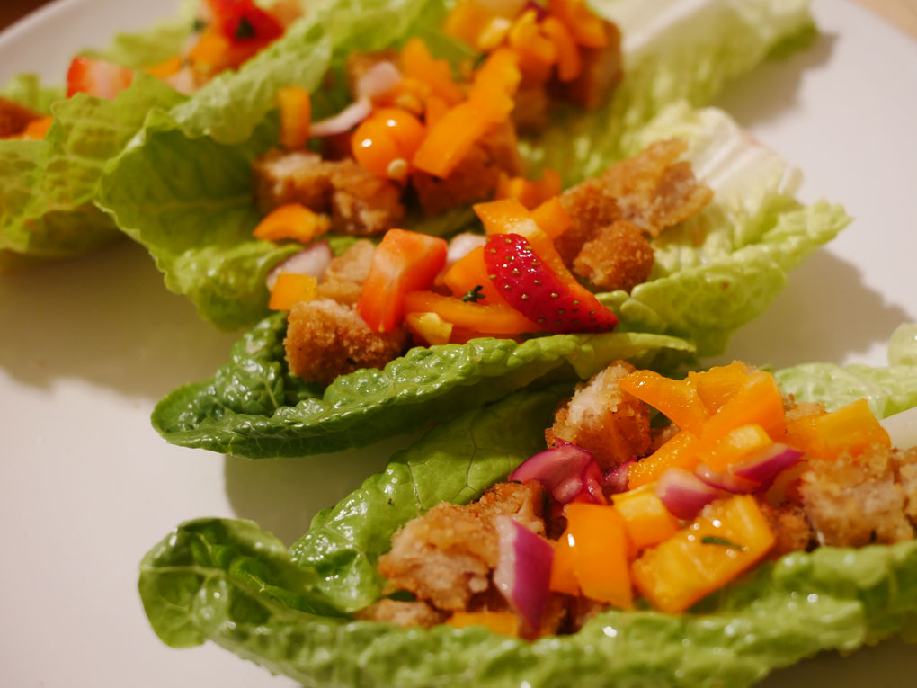 Veggie Chik Lettuce Cup