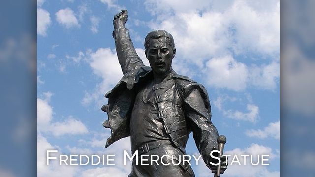 Freddie Mercury statue