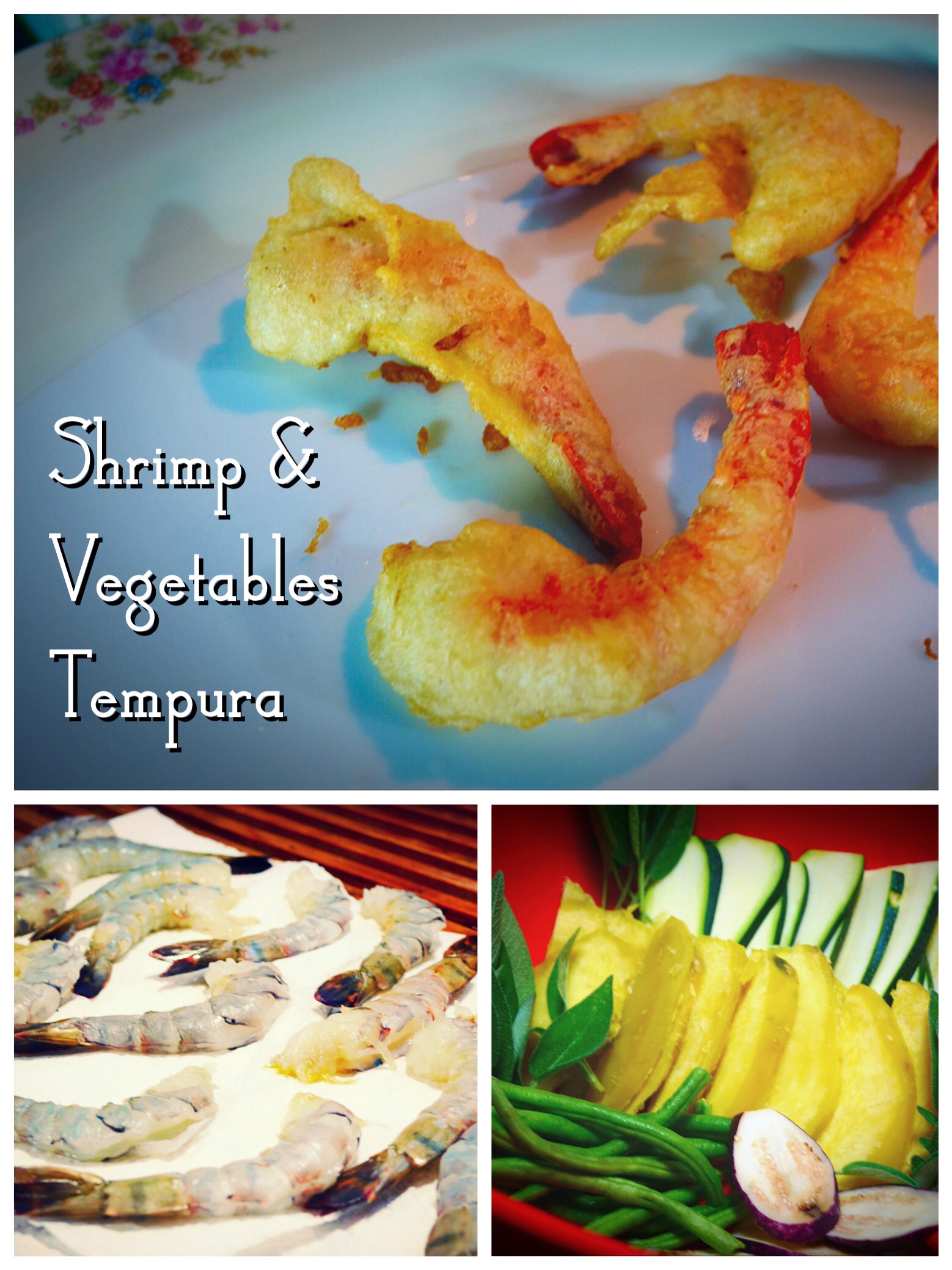 Shrimp & Vegetables Tempura